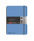 Notizbuch 11361573, blau, A6, kariert, 70g, 40 Blatt / 80 Seiten