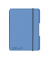 Notizbuch 11361573, blau, A6, kariert, 70g, 40 Blatt / 80 Seiten