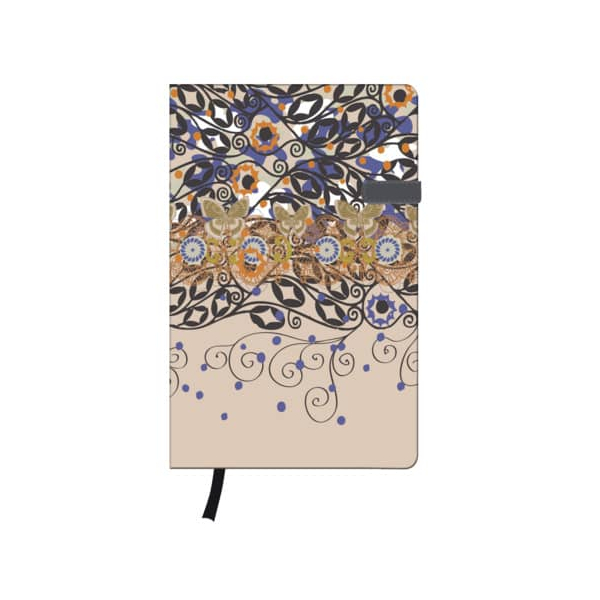 4008110499116 - Notizbuch 11369345 beige A5 liniert 80g 96 Blatt   192 Seiten 4008110499116 Herlitz