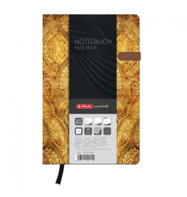 Notizbuch 11369360, my.book, gelb, A5, liniert, 80g, 96 Blatt / 192 Seiten