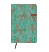 Notizbuch 11369386, my.book, blau, A5, liniert, 80g, 96 Blatt / 192 Seiten