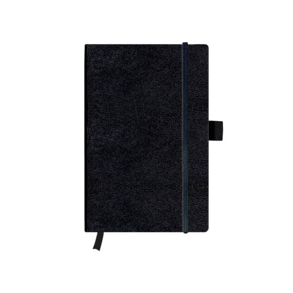 4008110499369 - Notizbuch 11369782 schwarz A5 liniert 80g 96 Blatt   192 Seiten 4008110499369 Herlitz