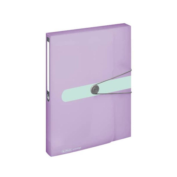 4008110512464 - Heftbox easy orga 11408994 A4 transparent flieder 4cm Füllhöhe Polypropylen (PP) 4008110512464 Herlitz