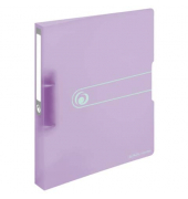 Ringbuch EasyOrgaToGo Herlitz Logo 11409034, A4 2 Ringe 25mm Ring-&Oslash; Polypropylen (PP) lila-transparent