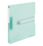 Ringbuch EasyOrgaToGo Herlitz Logo 11409042, A4 2 Ringe 25mm Ring-&Oslash; Polypropylen (PP) minze