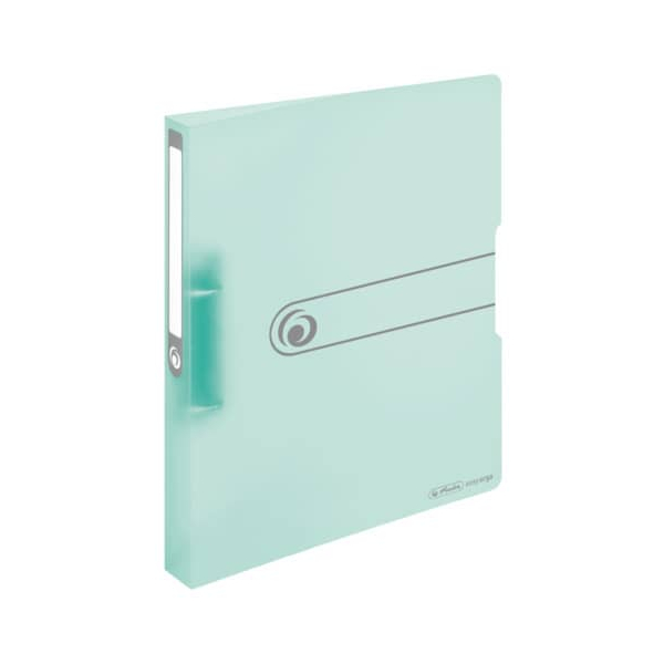 Herlitz Ringbuch EasyOrgaToGo Herlitz Logo 11409042, A4 2 Ringe 25mm Ring-Ø Polypropylen (PP) minze 4008110512563 Herlitz