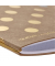 Notizbuch 50021758, Pure Glam, braun, A5, punktkariert, 80g, 40 Blatt / 80 Seiten
