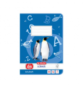 Schulheft 3321502 x.book, Lineatur dm / liniert / keine, A5, 80g, farbig, 16 Blatt / 32 Seiten