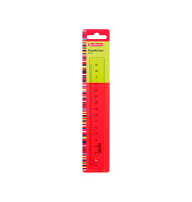 herlitz Lineal 16,0 cm, transparent