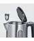 Wasserkocher 3418-000, silber/schwarz, 3000 Watt, 1,7 Liter