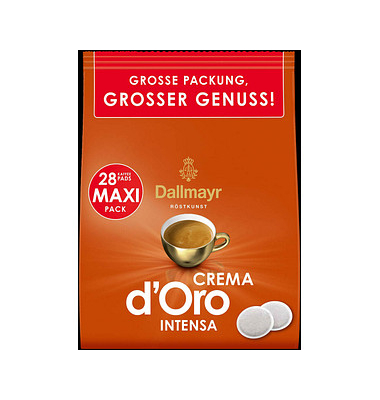 Dallmayr Crema d'Oro INTENSA Kaffeepads 28 Pads