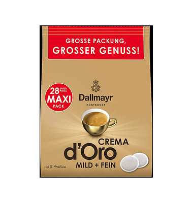 Dallmayr Crema d'Oro Kaffeepads 28 Pads