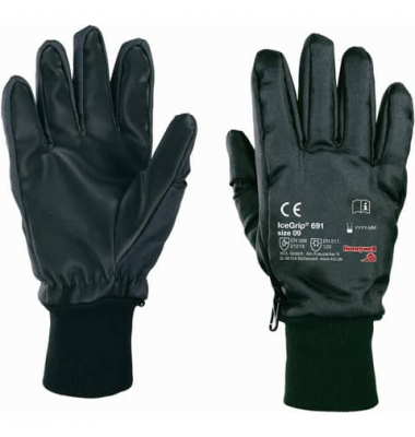 Kälteschutzhandschuhe Ice Grip 691, blau/schwarz, Größe 10 / XL