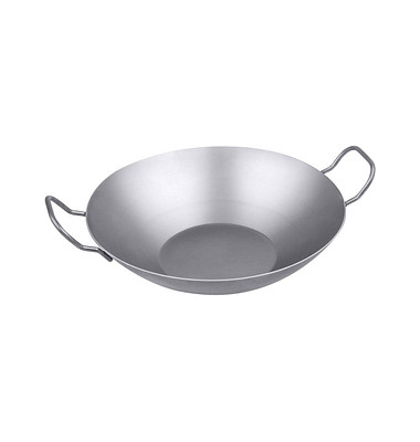 chg Pfanne WOK silber 14,0 cm