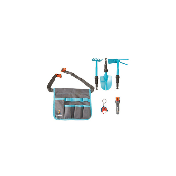 4008332168661 - HAPPY PEOPLE® Spielzeug-Gartenwerkzeug Gardena Gürteltasche blau schwarz rot grau 4008332168661 - HAPPY PEOPLE® Spielzeug-Gartenwerkzeug Gardena Gürteltasche blau schwarz rot grau