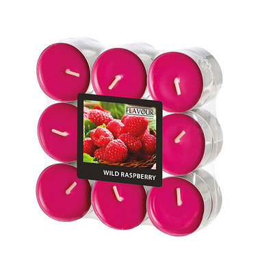 Teelichter FLAVOUR 96915 weinrot Ø 37,5mm ca. 4 Stunden Brenndauer Teelichter FLAVOUR 96915 weinrot Ø 37,5mm ca. 4 Stunden Brenndauer