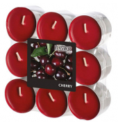 Teelichter FLAVOUR 96916 bordeaux Ø 37,5mm ca. 4 Stunden Brenndauer