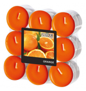 Teelichter FLAVOUR 96913 orange Ø 37,5mm ca. 4 Stunden Brenndauer