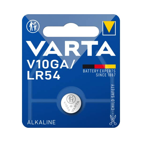 4008496297634 - Knopfzelle Electronics V10GA   LR54 4008496297634 VARTA