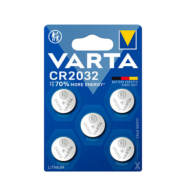 Knopfzellen Professional Electronics, CR2032, 3 Volt