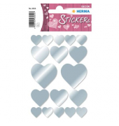 Schmucketikette Decor silber