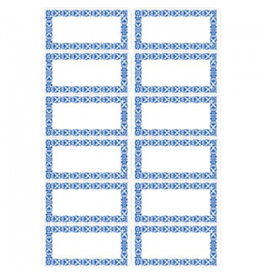 HERMA 3742 blaue Umrandung