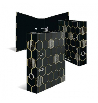 Motivordner Hexagon Hexagon 7016, A4 70mm breit