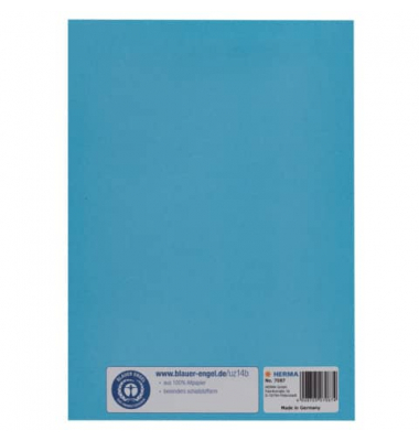 Heftschoner UWF 7087 hellblau 15,2x21,2cm (BxH)