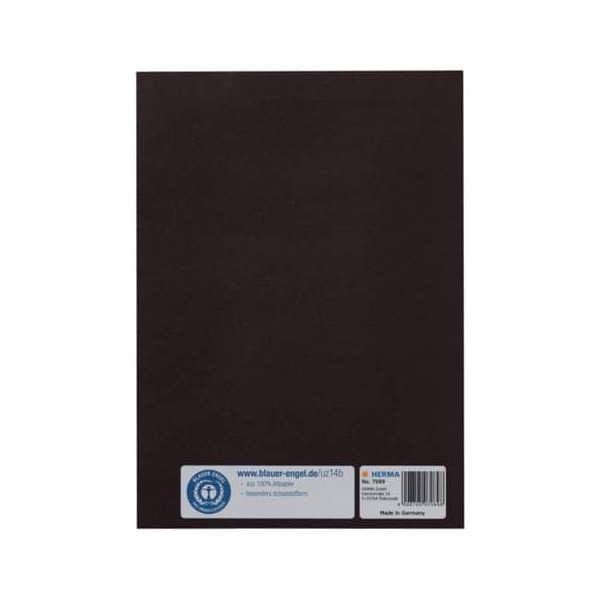 4008705070898 - 7089 Heftschoner Papier - A5 braun 4008705070898 Herma