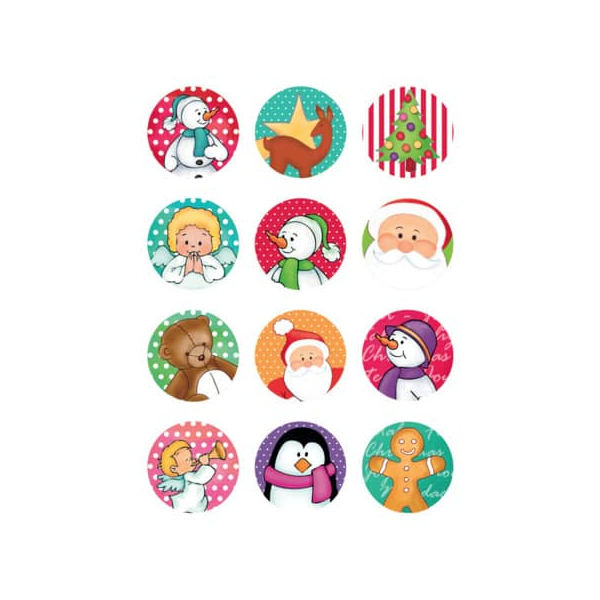 10 Stück Herma 15232 Sticker MAGIC Weihnachtssymbole - Stone 4008705152327 Herma 12 Stück