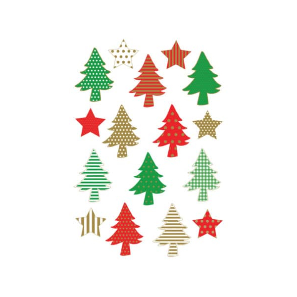 10 Stück Herma 15266 Sticker DECOR Oh Tannenbaum 4008705152662 Herma 48 Stück