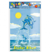 Stickeralbum A5 Der Kleine Delfin