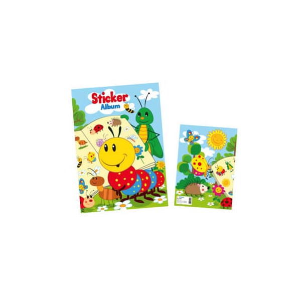 4008705154246 - HERMA Stickeralbum Frieda & Friends DIN A5 16 Seiten beschichtetes Spezialpapier Sticker imm wieder - 1 Stück (15424)