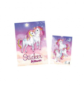 Stickeralbum A5 Einhorn Best Friends