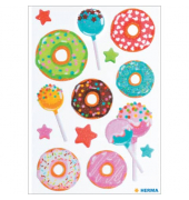 Schmucketikett Sweeties m.Glitter