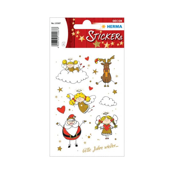 10 Stück Herma Sticker DECOR Engel 4008705155878 Herma