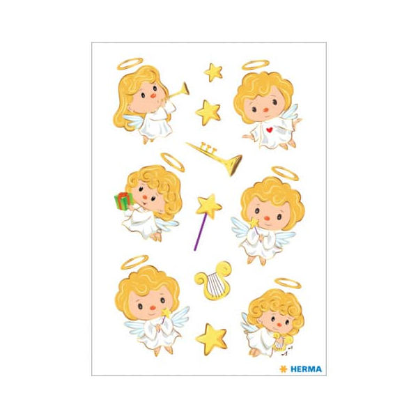 10 Stück Herma Sticker DECOR Engelschar 4008705156271 Herma
