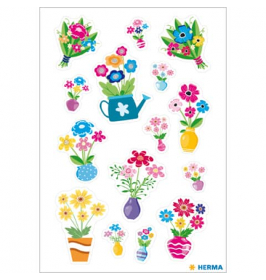 Aufkleber Blumen