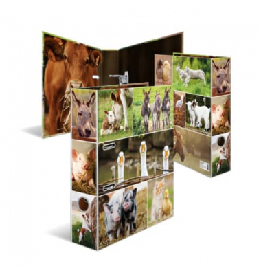 Motivordner Bauerhoftiere Bauernhoftiere 19253, A4 70mm breit