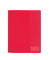 Schnellhefter HERMA Schnellhefter Transluzent 19490, A4, rot - transluzent, Kunststoff, Vorderdeckel rot - transluzent