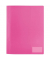 Schnellhefter 19491, A4, pink, Kunststoff, Vorderdeckel transluzent