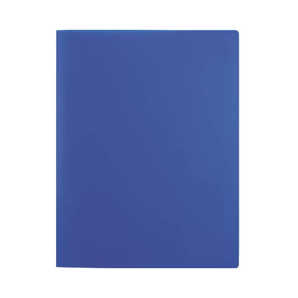 3 Stück Herma Schnellhefter HERMA Schnellhefter Transluzent 19493, A4, dunkelblau - transluzent, Kunststoff, Vorderdeckel dunkelblau - translu