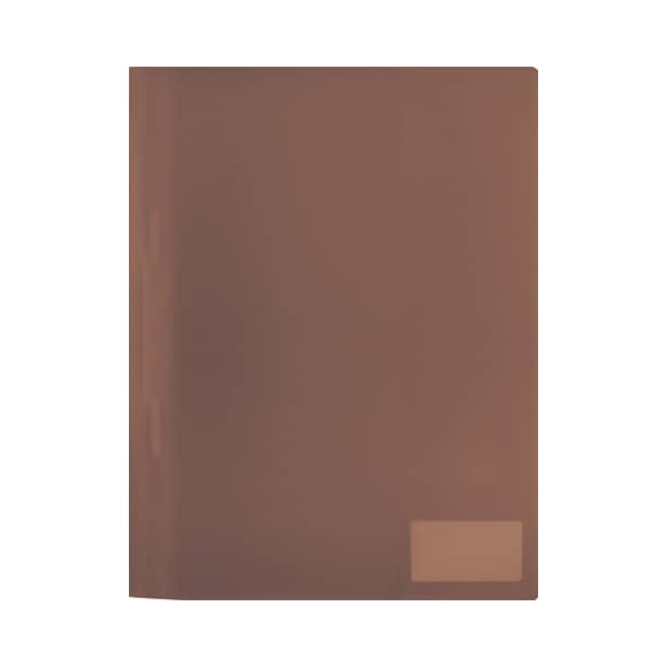 4008705194969 - Schnellhefter 19496 A4 braun Kunststoff Vorderdeckel transluzent 4008705194969 Herma