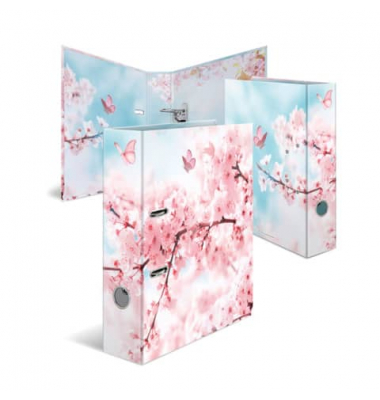 Motivordner Flowers Cherry Blossom 19556, A4 70mm breit