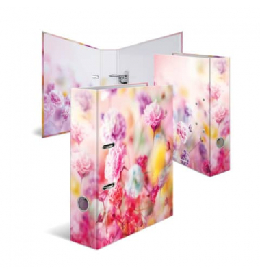 Motivordner Herma Ordner Spring Flowers Flowers Spring Flowers 19559, A4 70mm breit