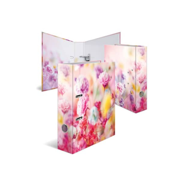 10 Stück Herma Motivordner Spring Flowers Flowers Spring Flowers 19559, A4 70mm breit 4008705195591 Herma