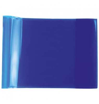Heftumschl&auml;ge PLUS 19618 blau 42,7x15,1cm (BxH)