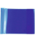 HERMA Heftumschlag PLUS quer transparent blau Kunststoff DIN A5