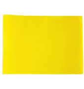 HERMA Heftumschlag PLUS quer transparent gelb Kunststoff DIN A5