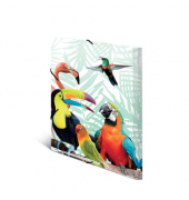 Gummizugmappe Sammelmappe A4 PP 19959, A4 farbig sortiert Polypropylen (PP), mit 3 Einschlagklappen